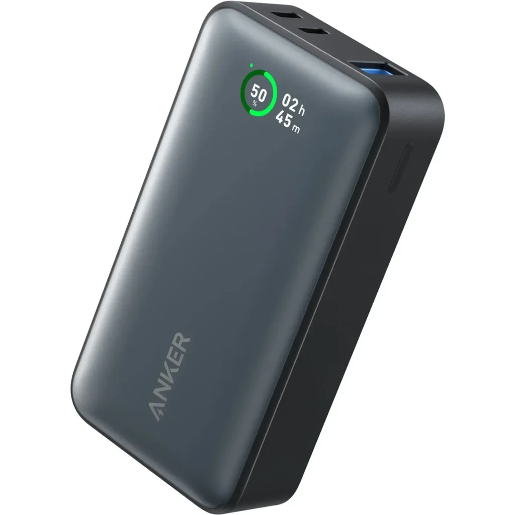 پاور بانک انکر 30 وات مدل Power Core 533 A1256 با ظرفیت 10000 میلی آمپر ساعت