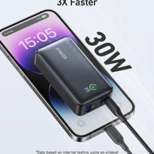 پاور بانک انکر 30 وات مدل Power Core 533 A1256 با ظرفیت 10000 میلی آمپر ساعت