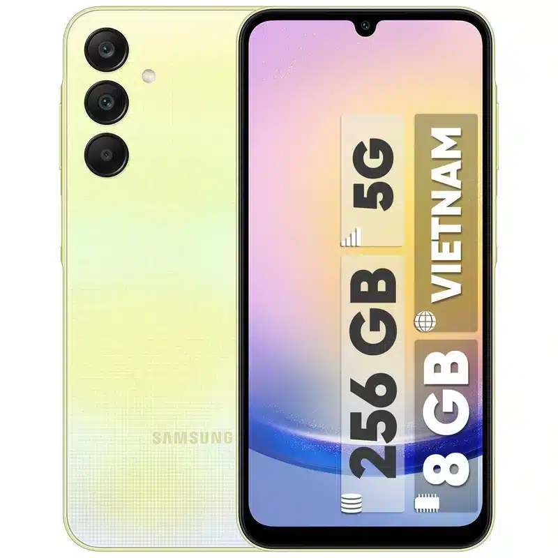 samsung-mobile-A25-storage256-ram8-vietnam-1 گوشی موبایل سامسونگ مدل A25 با ظرفیت 256 و رم 8 گیگابایتی؛ ویتنام