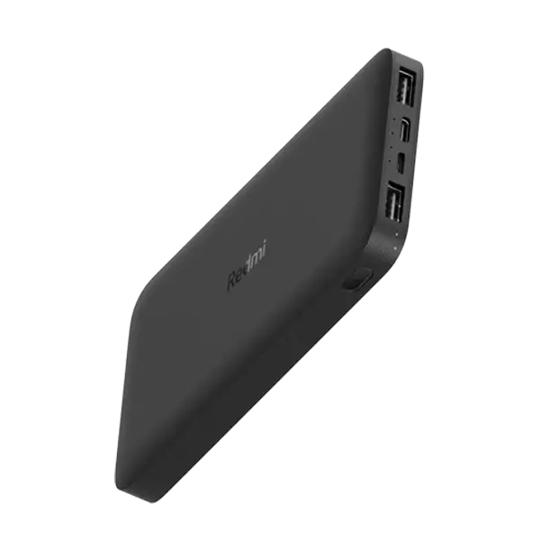 powerbank-xiaomi-redmi-pb100lzm-1000mh-1 خرید پاوربانک شیائومی مدل Redmi PB100LZM ظرفیت 10000 میلی آمپر ساعت به همراه کابل تبدیل microUSB