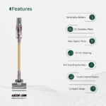 قیمت و خرید آنلاین جاروبرقی بیسیم گرین لاین مدل Green Lion GV-450 Cordless Vacuum Cleaner GNGV450VC