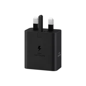 خرید شارژر سریع سامسونگ 3 پین 45 وات USB-C مدل PD بدون کابل EP-TA4511