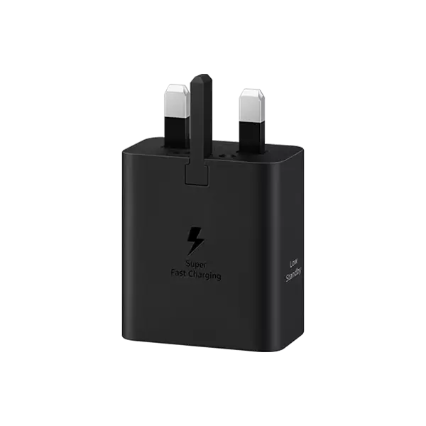خرید شارژر سریع سامسونگ 3 پین 45 وات USB-C مدل PD بدون کابل EP-TA4511