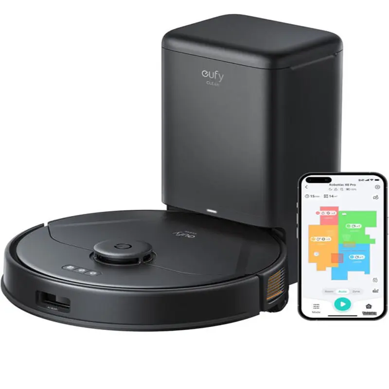 خرید جاروبرقی هوشمند انکر Anker Eufy Clean X8 Pro with Self-Empty Station مدل T2276