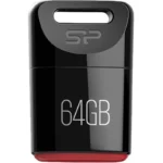 خرید فلش مموری سیلیکون پاور Touch T06 ظرفیت 64 گیگابایت USB 3.2 با بدنه فلزی مقاوم