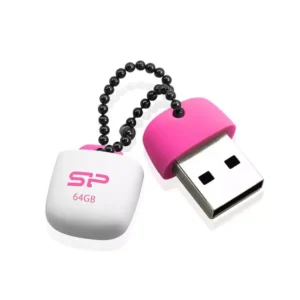 خرید فلش مموری سیلیکون پاور Touch T07 ظرفیت 64 گیگابایت USB 3.2 با بدنه فلزی مقاوم