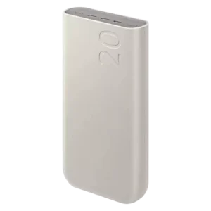 خرید پاوربانک سامسونگ EB-P4520 ظرفیت 20000 میلی‌آمپر ساعت با توان شارژ 45 وات و 3 پورت USB-C